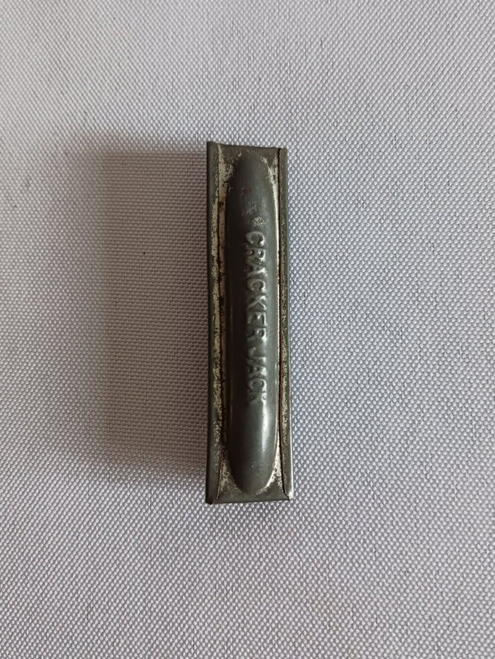 Vintage 1930's Metal Cracker Jack Whistle